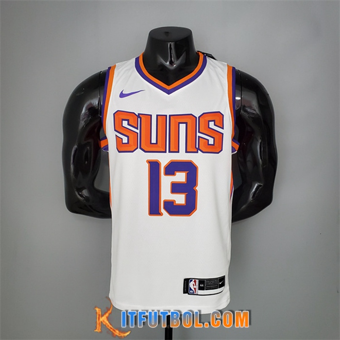 Camisetas Phoenix Suns (Nash #13) Blanco