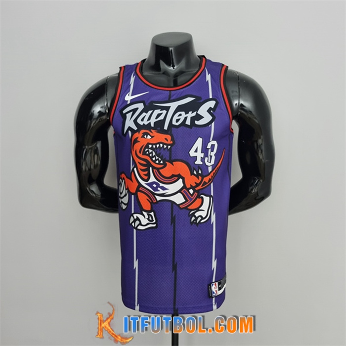 Camisetas Toronto Raptors (Siakam #43) Púrpura