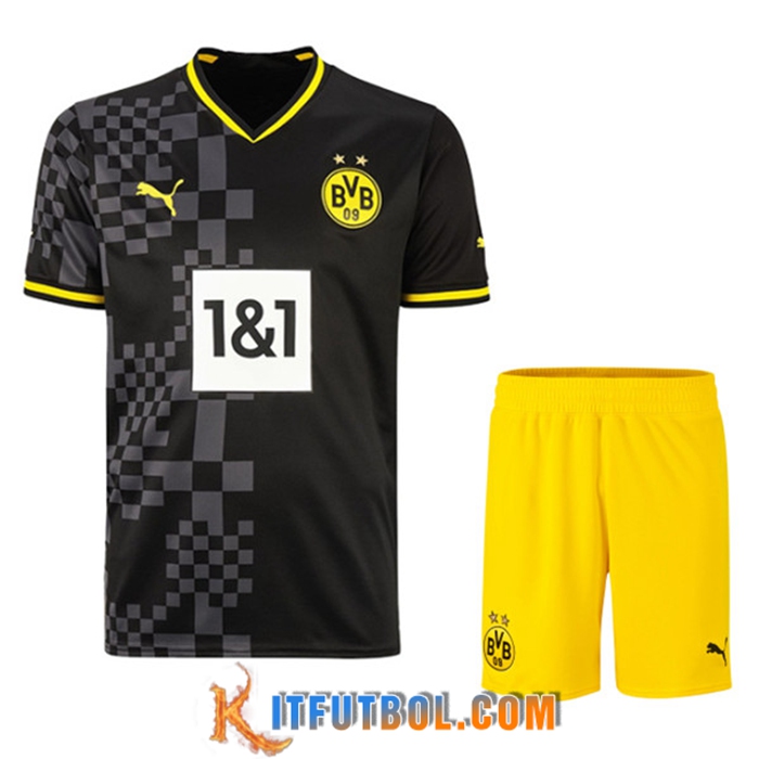 Camisetas De Futbol Dortmund Segunda + Cortos 2022/2023