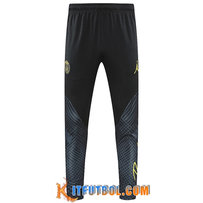 Pantalon Entrenamiento Jordan PSG Negro/Gris 2022/2023