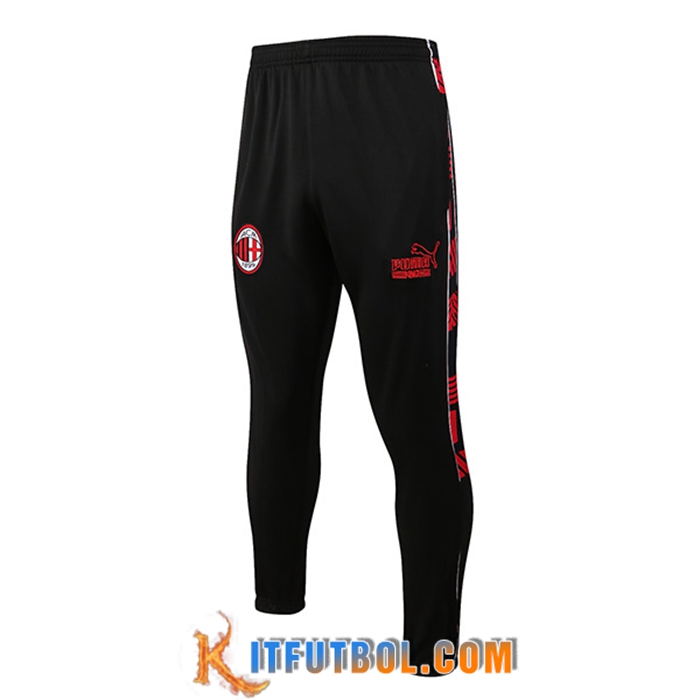 Pantalon Entrenamiento AC Milan Negro 2022/2023 -02