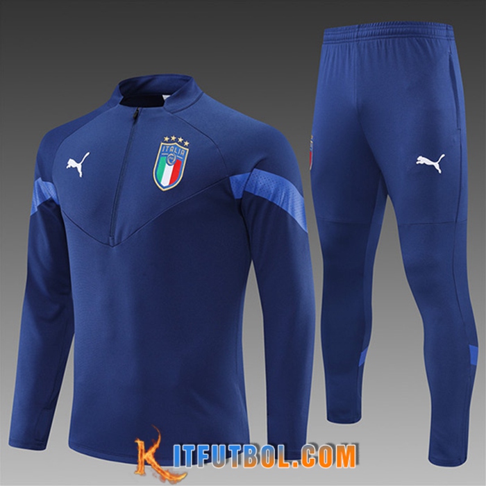 Chandal Equipos De Futbol Italia Ninos Azul marino 2022/2023
