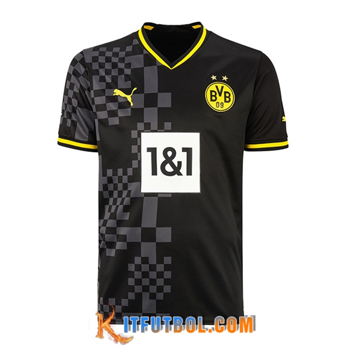 Nueva Camisetas De Futbol Dortmund Segunda 2022/2023