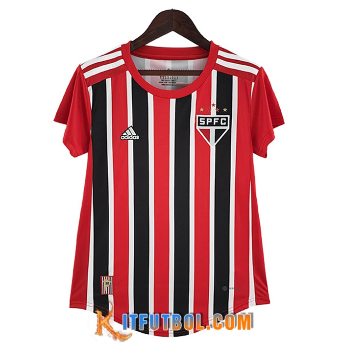 Camisetas De Futbol Sao Paulo FC Mujer Primera 2022/2023