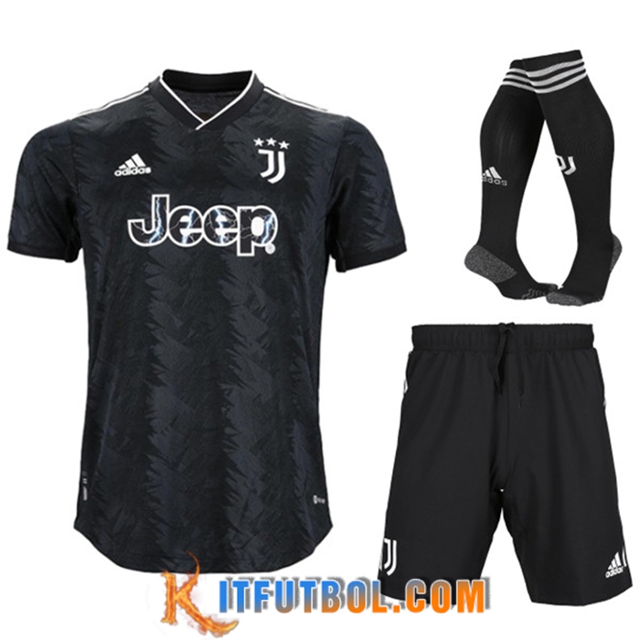 Camisetas De Futbol Juventus Segunda (Cortos + Calcetines) 2022/2023