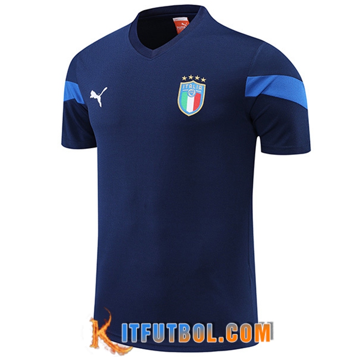 Camiseta Entrenamiento Italia Azul marino 2022/2023