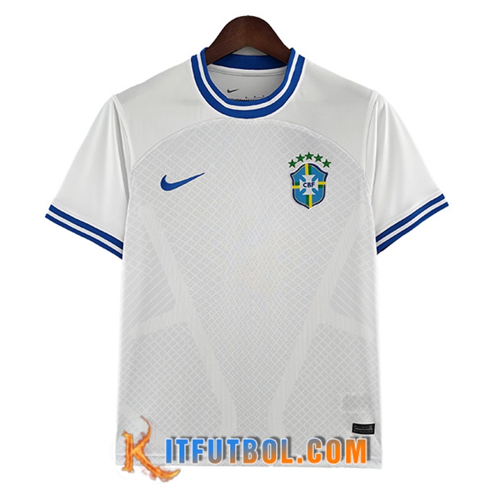 Camiseta Entrenamiento Brasil Blanco 2022/2023