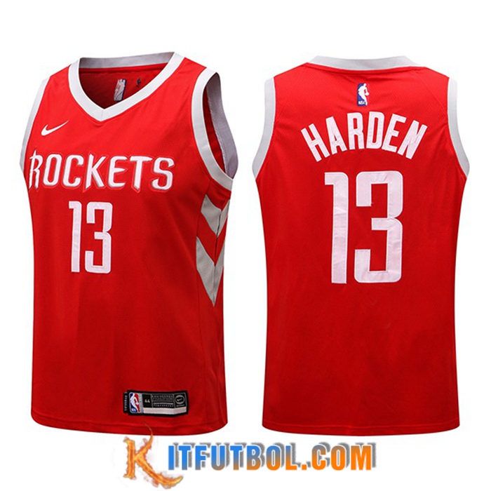 Camisetas Houston Rockets (HARDEN #13) Rojo