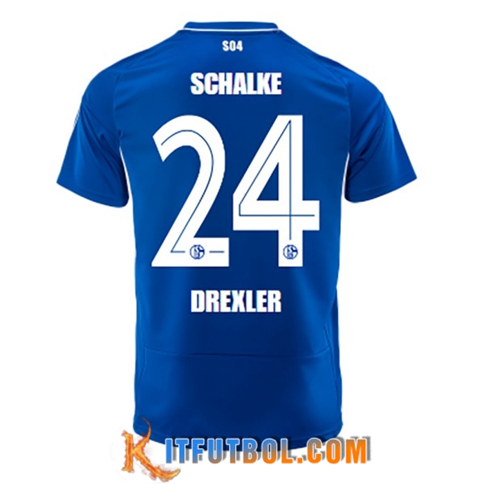 Camisetas De Futbol Schalke 04 (DREXLER #24) 2022/23 Primera
