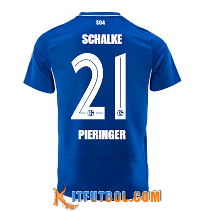 Camisetas De Futbol Schalke 04 (PIERINGER #21) 2022/23 Primera