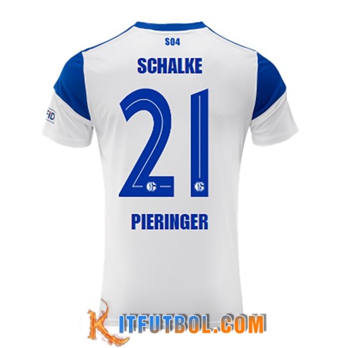 Camisetas De Futbol Schalke 04 (PIERINGER #21) 2022/23 Segunda