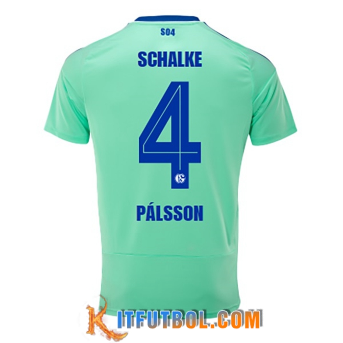 Camisetas De Futbol Schalke 04 (PÁLSSON #4) 2022/23 Tercera