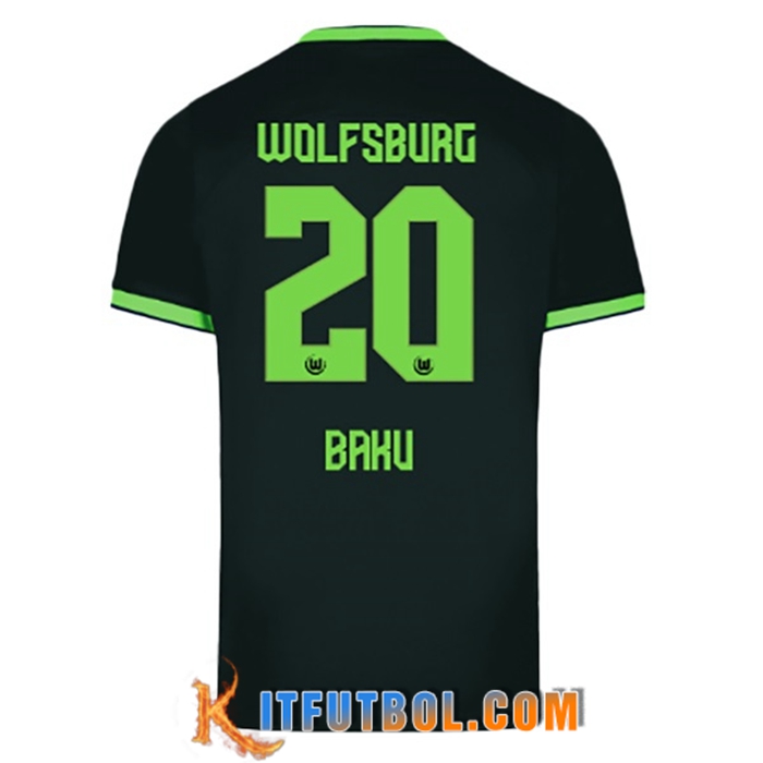 Camisetas De Futbol Vfl Wolfsburg (BRHU #20) 2022/23 Segunda