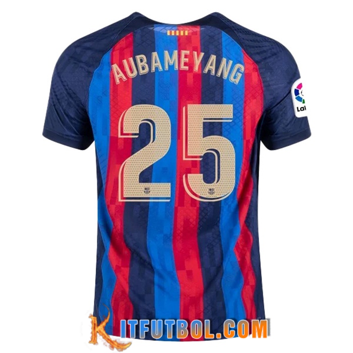 Camisetas De Futbol FC Barcelona (AUBAMEYANG #25) 2022/23 Primera