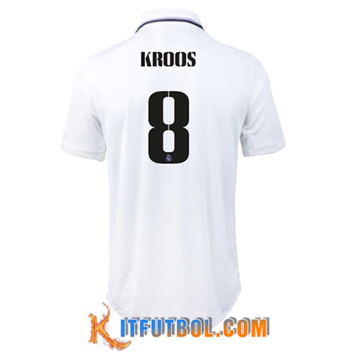 Camisetas De Futbol Real Madrid (KROOS #8) 2022/23 Primera