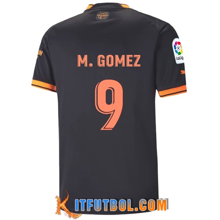 Camisetas De Futbol Valencia (M. GÓMEZ #9) 2022/23 Segunda