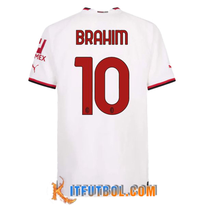 Camisetas De Futbol AC Milan (BRAHIM #10) 2022/23 Segunda