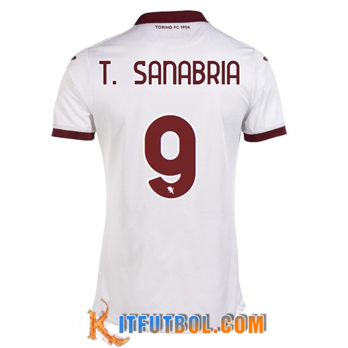 Camisetas De Futbol Torino (T. SANABRIA #9) 2022/23 Segunda