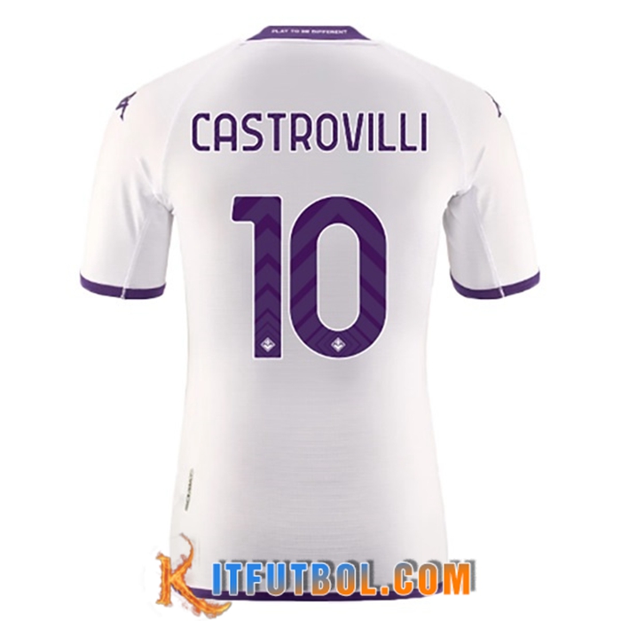 Camisetas De Futbol ACF Fiorentina (CASTROVILLI #10) 2022/23 Segunda