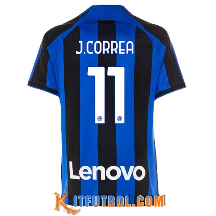 Camisetas De Futbol Inter Milan (J.CORREA #11) 2022/23 Primera