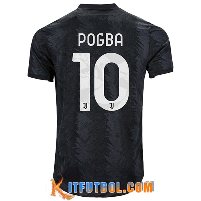 Camisetas De Futbol Juventus (POGBA #10) 2022/23 Segunda