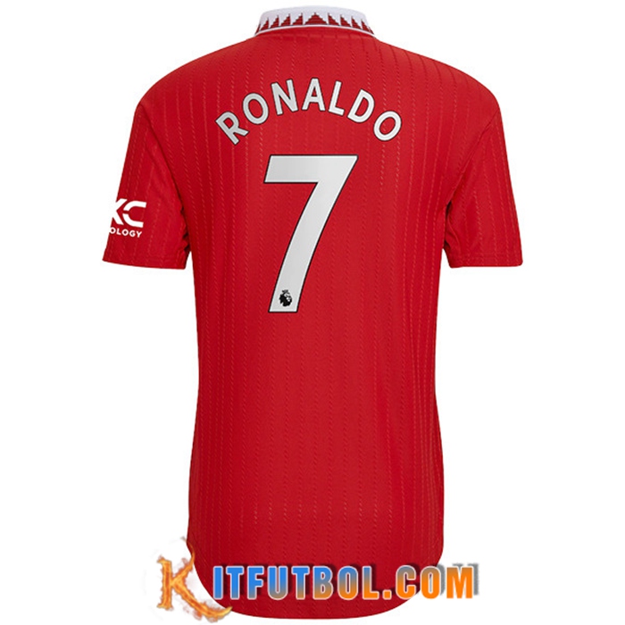 Camisetas De Futbol Manchester United (RONALDO #7) 2022/23 Primera