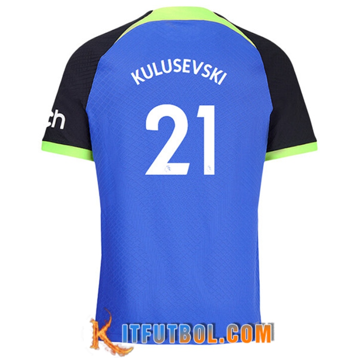 Camisetas De Futbol Tottenham Hotspur (KULUSEVSKI #21) 2022/23 Segunda