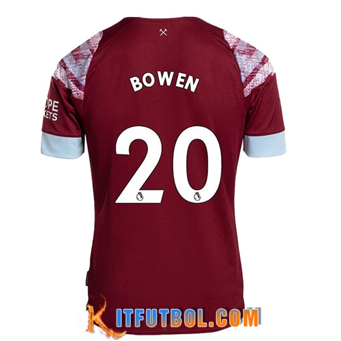 Camisetas De Futbol West Ham (BOWENER #20) 2022/23 Primera