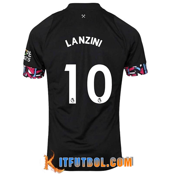 Camisetas De Futbol West Ham (LANZINI #10) 2022/23 Segunda