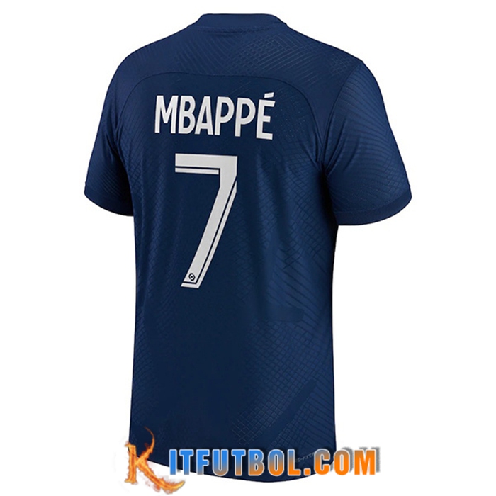 Camisetas De Futbol PSG (MBAPPÉ #7) 2022/23 Primera