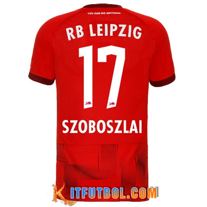 Camisetas De Futbol RB Leipzig (SZOBOSZLAI #17) 2022/23 Segunda