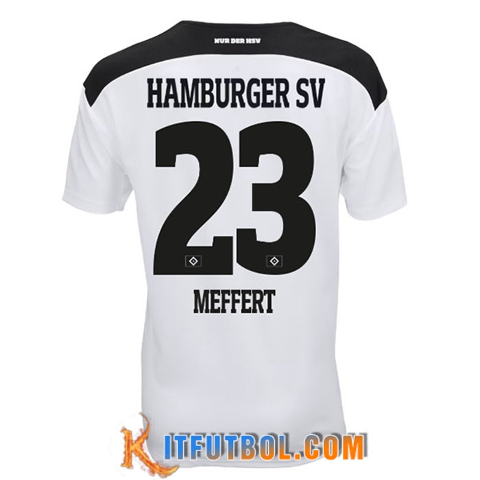 Camisetas De Futbol HSV Hamburg (MEFFERT #23) 2022/23 Primera