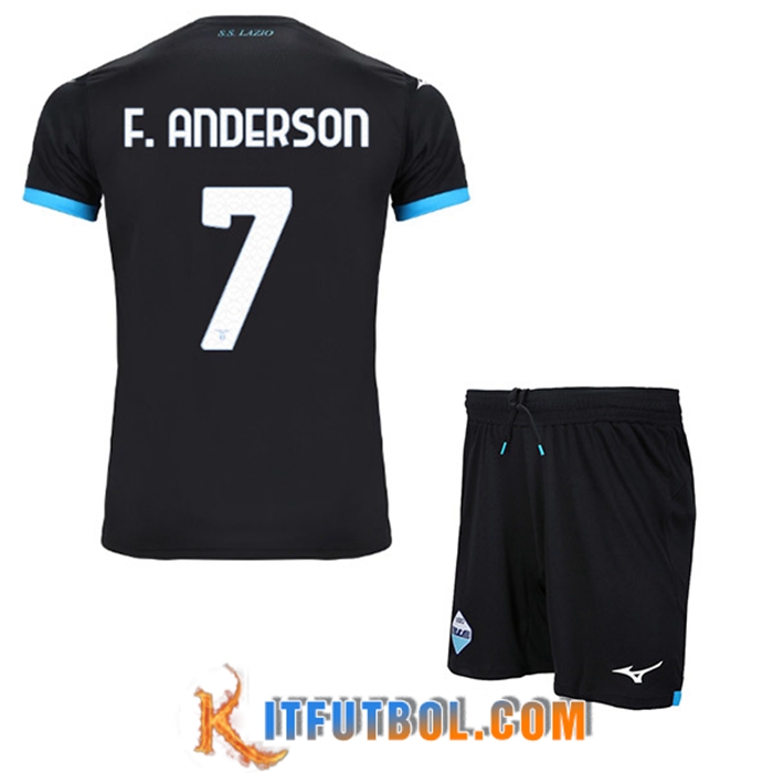 Camisetas De Futbol SS Lazio (F.ANDERSON #7) Ninos Segunda 2022/23