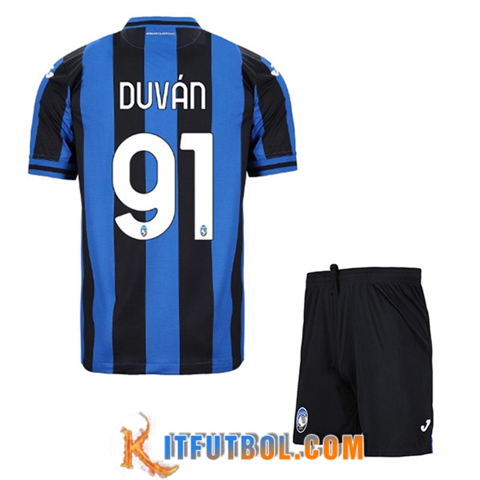 Camisetas De Futbol Atalanta (DUVÁN #91) Ninos Primera 2022/23