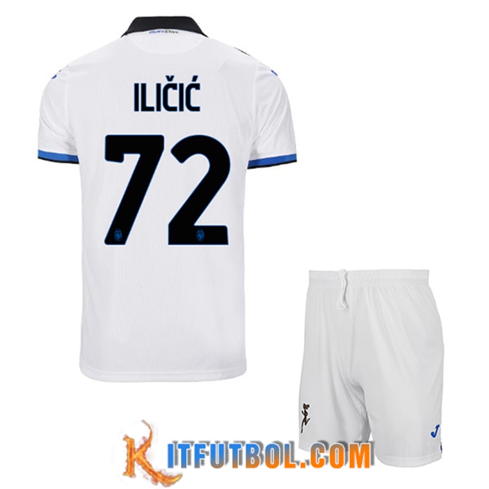 Camisetas De Futbol Atalanta (ILIČIĆ #72) Ninos Segunda 2022/23