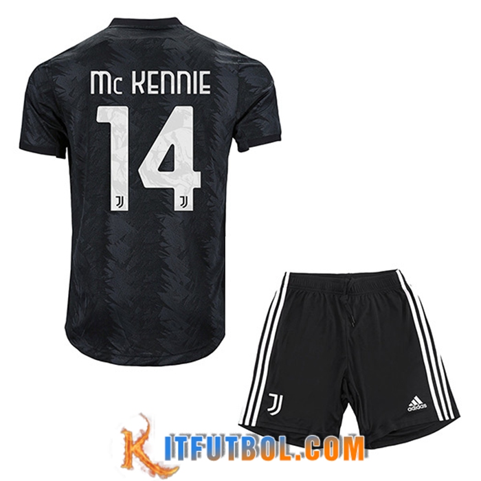 Camisetas De Futbol Juventus (Mc KENNIE #14) Ninos Segunda 2022/23