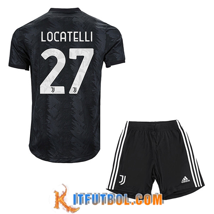 Camisetas De Futbol Juventus (LOCATELLI #27) Ninos Segunda 2022/23