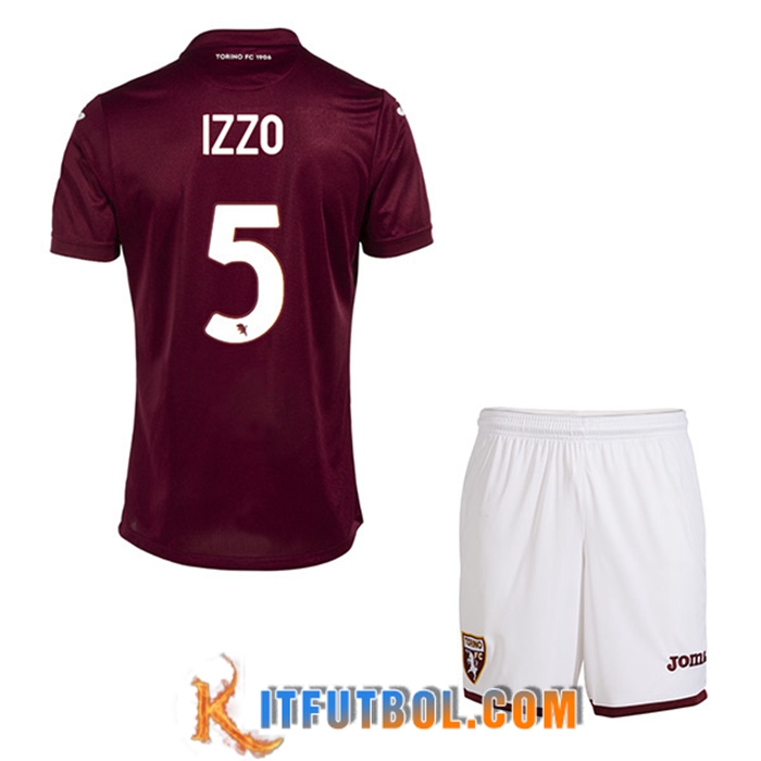 Camisetas De Futbol Torino (IZZO #5) Ninos Primera 2022/23