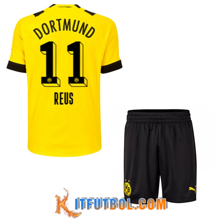 Camisetas De Futbol Dortmund BVB (REUS #11) Ninos Primera 2022/23