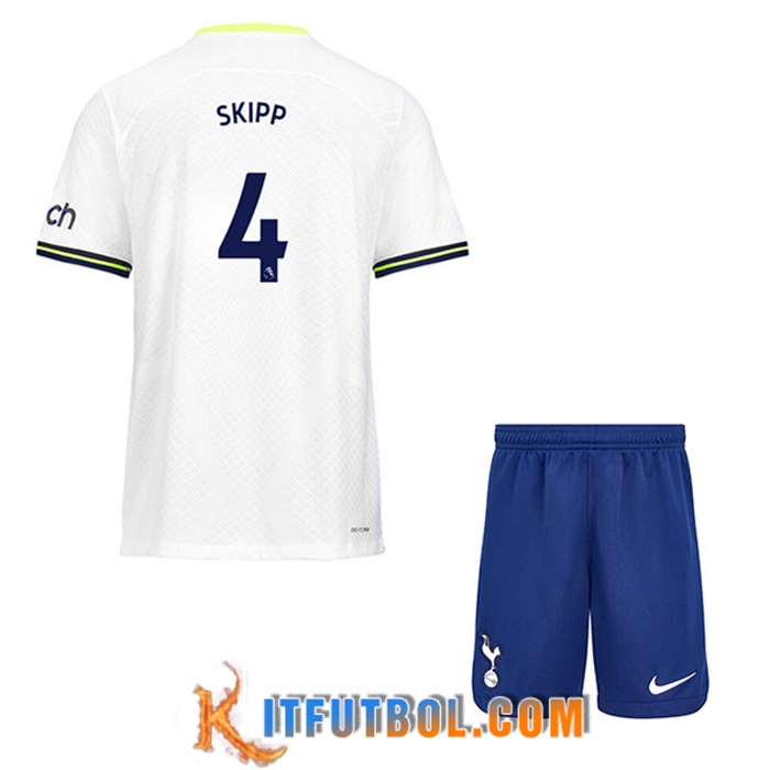 Camisetas De Futbol Tottenham Hotspur (SKIPP #4) Ninos Primera 2022/23