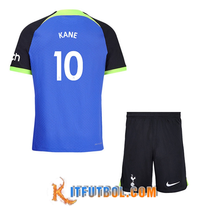 Camisetas De Futbol Tottenham Hotspur (KANE #10) Ninos Segunda 2022/23