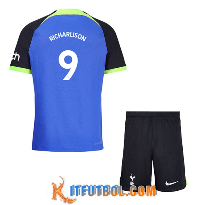 Camisetas De Futbol Tottenham Hotspur (RICHARLISON #9) Ninos Segunda 2022/23