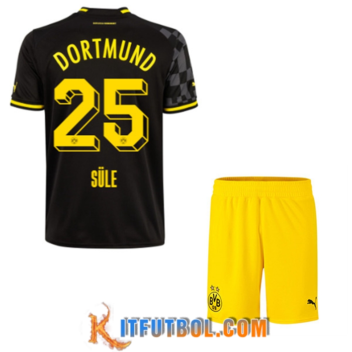 Camisetas De Futbol Dortmund BVB (SÜLE #25) Ninos Segunda 2022/23
