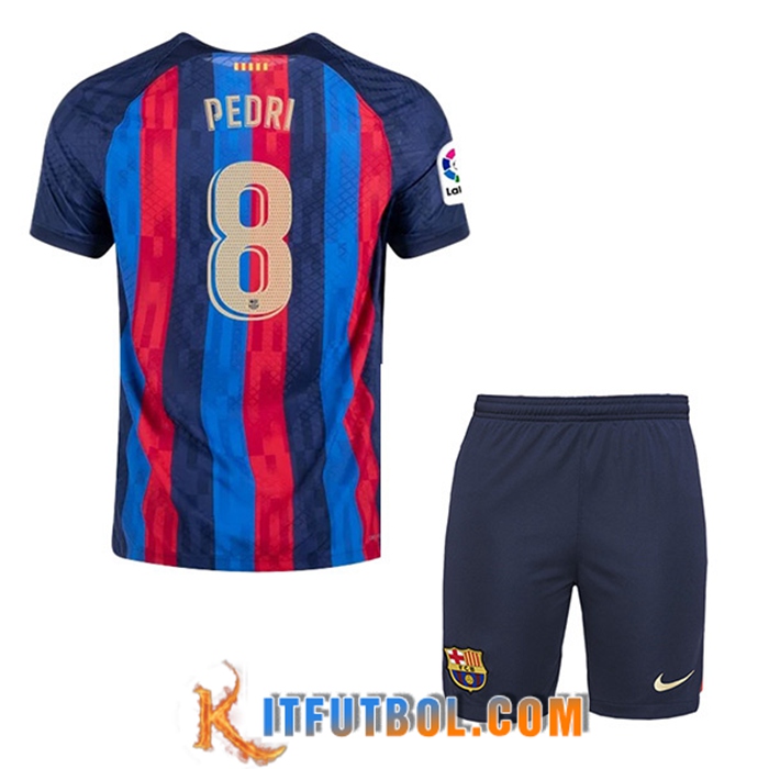 Camisetas De Futbol FC Barcelona (PEDRI #8) Ninos Primera 2022/23