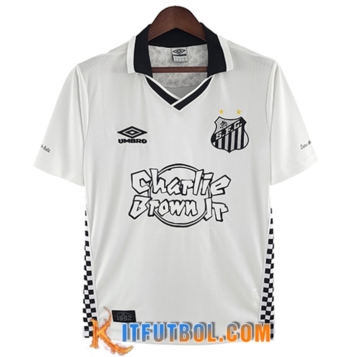 Nueva Camisetas De Futbol Santos Blanco 2022/2023