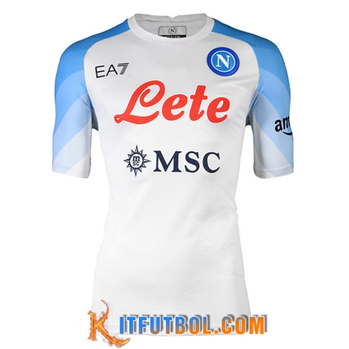 Nueva Camisetas De Futbol SSC Napoli Segunda 2022/2023