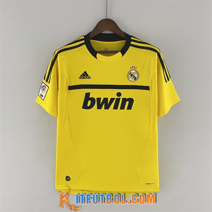 Camisetas De Futbol Real Madrid Retro Portero Amarillo 2011/2012