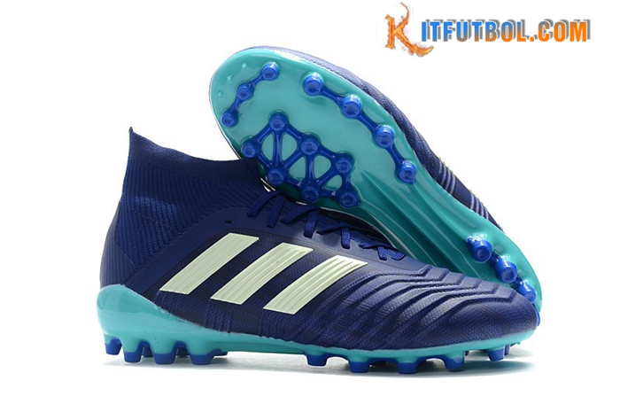 Adidas Botas De Fútbol Predator 18.1 AG Azul marino