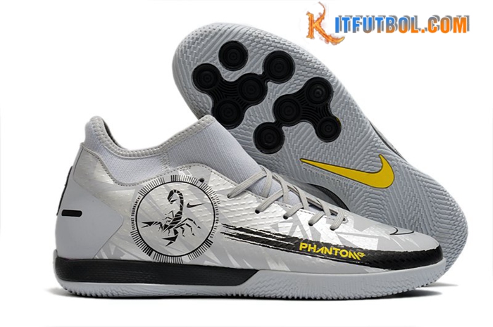 Nike Botas De Fútbol Phantom GT Academy Dynamic Fit IC Gris