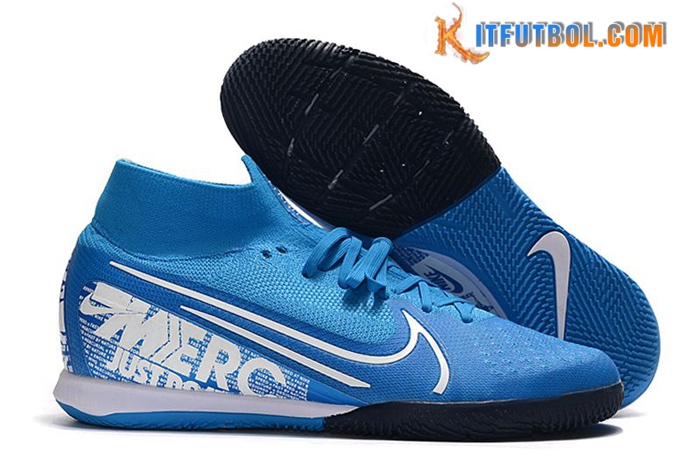 Nike Botas De Fútbol Mercurial Superfly 7 Elite MDS IC Azul